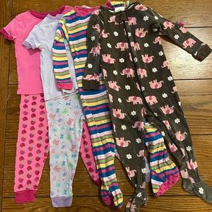 Infant girls 24 Mo pajama lot